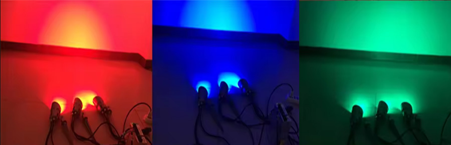 RGB LED spike light