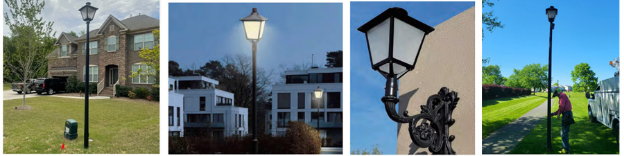 LED lantern fixture lighting application